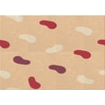 thumbnail image 1 of Ahgly Company Tapis d'Intérieur Lavables en Machine, Rectangle Transitionnel, Or Brun, 2' x 4', 1 of 7