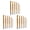 3 set, variant on Twist Drill Bit Set 6 PCS Twist Drill Bit Set, M35 Cobalt HSS Drill Bits with 135° Split Point, Fully Ground Twist Drill Bits for Stainless Steel, Cast Iron, Wood, Aluminum