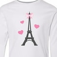 thumbnail image 4 of Inktastic Paris Lover Eiffel Tower Long Sleeve Youth T-Shirt, 4 of 5