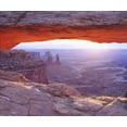 thumbnail image 2 of Talbot Frank, Christopher 23x20 Gold Ornate Wood Framed with Double Matting Museum Art Print Titled - UT, Canyonlands NP Sandstone formations, sunrise, 2 of 4