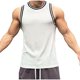 thumbnail image 3 of Camiseta sin mangas de cuello redondo para hombre, camiseta sin mangas de cuello redondo, camisetas deportivas casuales de moda para hombre, 3 of 5
