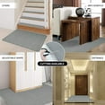 thumbnail image 3 of Eurotex Office Desk Chair Mat for Hard Floors, Computer Carpet, Floor Protector, Anti-Slip (Polyester, 47 x 35 inches, Light Grey), 3 of 5