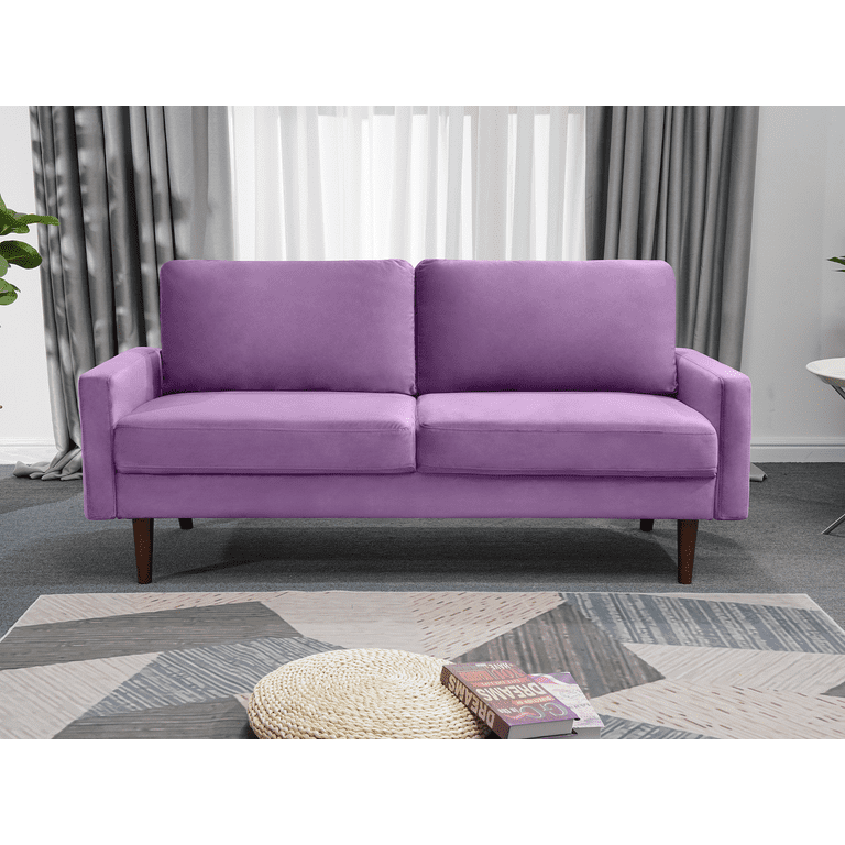 Koby Home 70 Velvet Sofa Couch 3