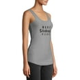 thumbnail image 4 of No Boundaries Juniors' Scoop Neck Tank Top, 4 of 6