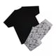 thumbnail image 2 of Looney Tunes - Set de Pijama Largo de Taz para Hombre (Negro, Gris, Blanco), 2 of 6