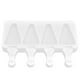 thumbnail image 2 of Multi Grid Silicone Ice Bar Mold Heat Resistant Ice Cream Making Mold Kitchen DIY Tool(4Grid Triangular ), 2 of 5