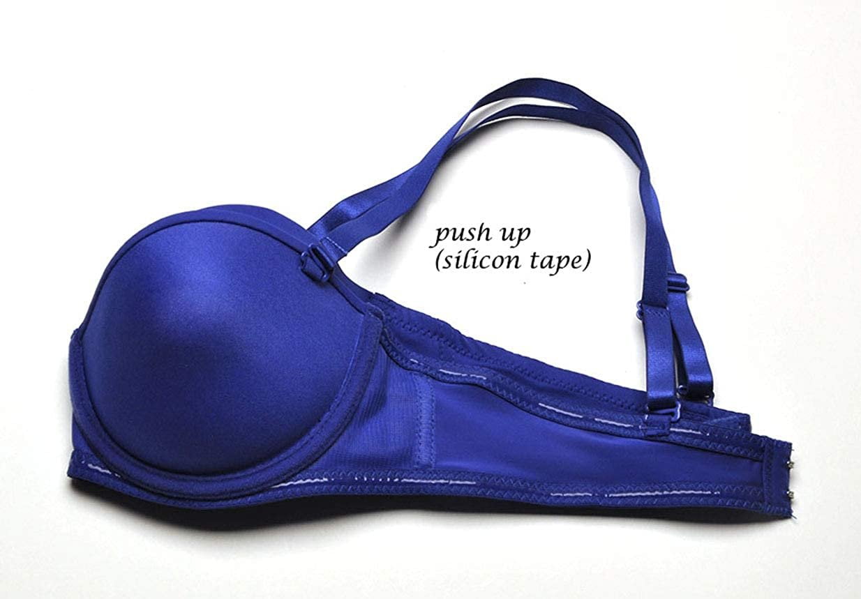 6 Piecec Full Cup Pushup Underwired Push Up Bra B and C Cup (40C