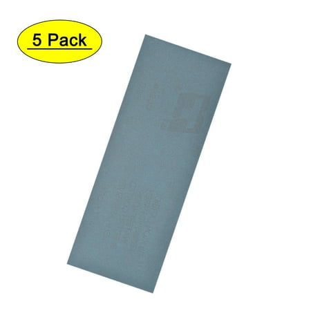 

Uxcell 9 x 3.6 (230mm x 90mm) 800 Grits Wet Dry Waterproof Sandpapers Blue 5 Pack