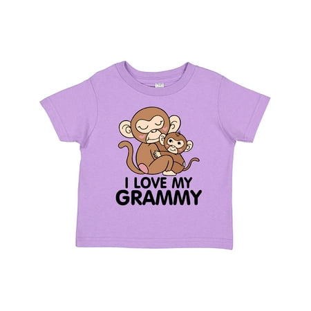 

Inktastic I Love My Grammy Gift Toddler Boy or Toddler Girl T-Shirt