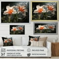 thumbnail image 4 of Designart "Birds Of Paradise landscape II" Floral Floater Framed Canvas Print, 4 of 7
