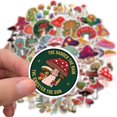 thumbnail image 3 of Mushroom Stickers for Water Bottles Laptop HydroFlasks,50PCS Aesthetic Flower Decals Decoration for Computer, 3 of 5