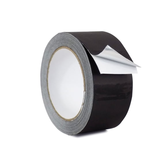 WOD Tape Black Matte Aluminum Foil Tape 1.88 in. x 27 yd. HVAC, Ducts, Repair