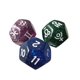 thumbnail image 3 of Dados de astrología laterales 12 cartas de Tarot accesorios para juegos de mesa (cielo estrellado) 3 uds., 3 of 6