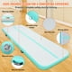 thumbnail image 5 of VEVOR Colchoneta inflable para gimnasia, 4 pulgadas de grosor, pista de gimnasia con bomba electrica, colchonetas de entrenamiento para uso domestico, gimnasio, yoga, porristas, 5 of 9