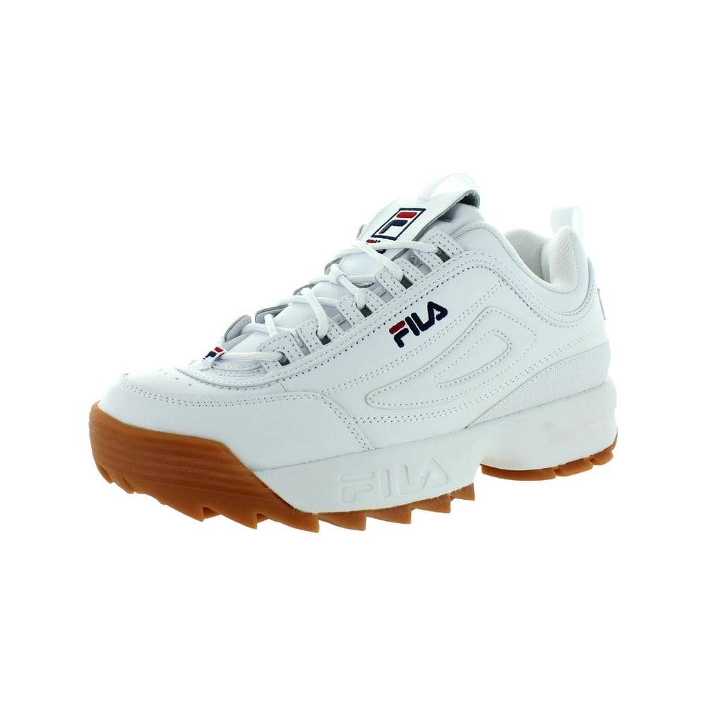 FILA Fila Mens Disruptor II Premium Leather Chunky Dad Sneakers