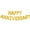 Gold, variant on KatchOn, Gold Happy Anniversary Balloons Letters - Big, 16 Inch | Gold Happy Anniversary Banner, Happy Anniversary Decorations | Gold Happy Anniversary Sign for Wedding Anniversary Party Decorations