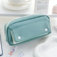 thumbnail image 1 of PEONAVET Pen Holder Multifunctional Nylon Pencil Case Double Layer Large Capacity Pencil Case, 1 of 4