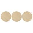 thumbnail image 1 of EeaseMX 3 piezas de rodajas de madera redondas para pintar círculos de madera sin terminar, virutas de madera para bricolaje, 1 of 8