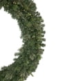 thumbnail image 3 of Northlight Pre-Lit Kingston Cashmere Pine Commercial Artificial Christmas Wreath - 60" - LED Warm, 3 of 4