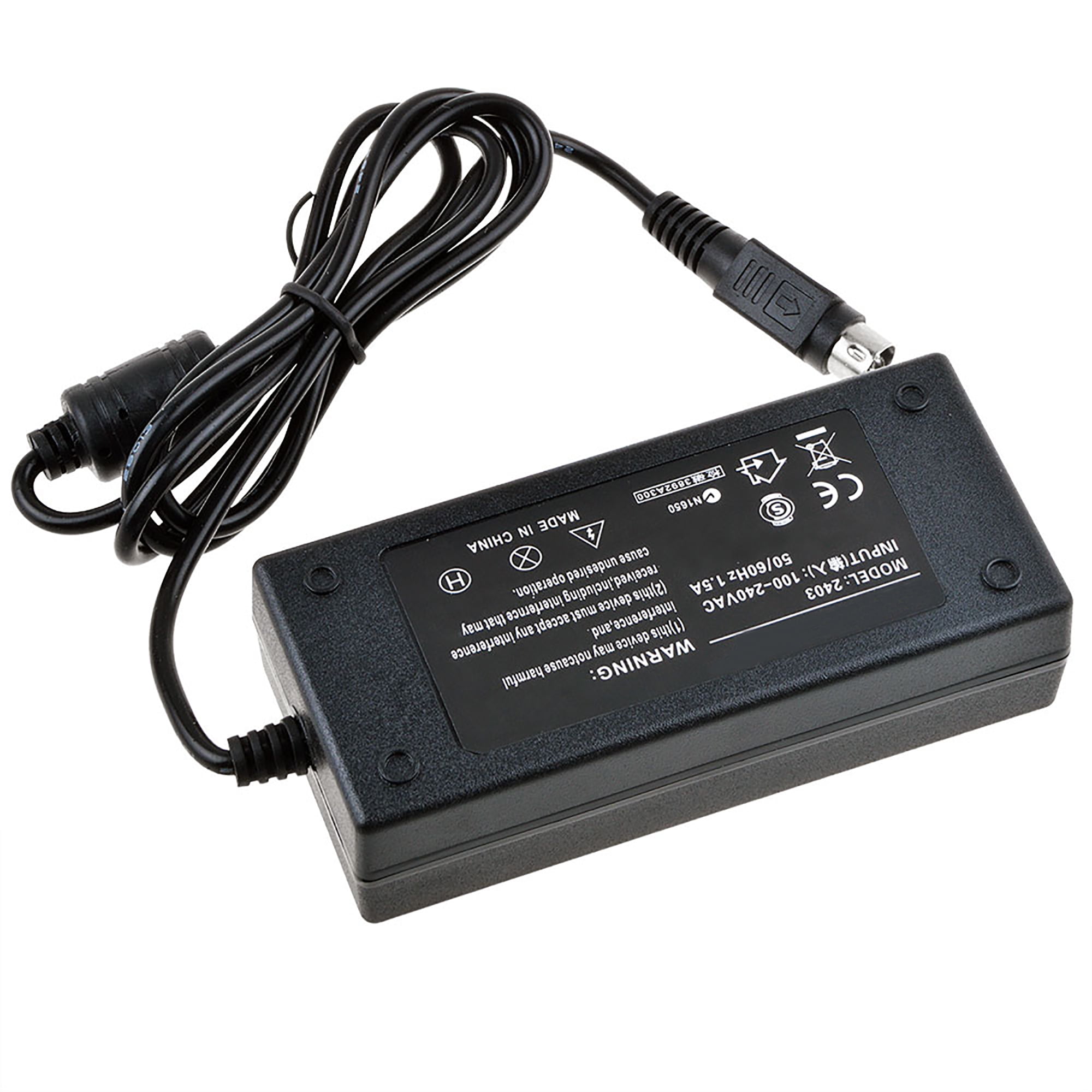 PKPOWER 4-Pin AC DC Adapter For MassCool UHB-358B 3.5 inch USB2.0 to IDE&SATA External HDD Enclosure HDPower Supply Cord Cable PS Charger Mains PSU