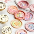 thumbnail image 3 of YIEMEEN Wax Seal Stamp DIY Cute Animals Scrapbooking Stamps Sealing Wax Stamp Head Cartoon Figure Sealing Wax Supplies, 3 of 20