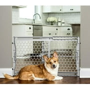 Carlson Pet Products Easy Fit Plastic Adjustable Expandable Pet Gate 28-42"