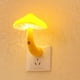 thumbnail image 3 of Enchufe de luz de noche Zulema LED en apliques de pared Lámpara de hongo de enchufe de luz Amarillo, 3 of 8