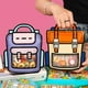 thumbnail image 5 of 30 Bolsas de Regalo con Asas, Bolsas Tipo Mochila con para Fiestas, Bodas, Cumpleaños, Baby Showers, Dulces, Regalos de Fiesta, Bocadillos, 5 of 5