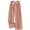 Pink, variant on Ashirexll Womens Summer Pants, Loose Wide Leg Pants Elastic Waist Drawstring Solid Color Casual Pants for Women
