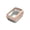 Pink, variant on KOYPTL Semi Enclosed Cat Litter Box with Top Entry Lid, High Sides Plastic Cat Toilet with Odor Control Spoon, Anti-Splash Kitty Litter Pan for Indoor Cats, Green