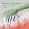 thumbnail image 4 of Cepillo de dientes eléctrico sónico para adultos, cepillo de limpieza automático, recargable, de pelo suave, resistente al agua, cepillo de dientes ultrasónico de 4 a 12 cabezales, 4 of 5