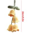 thumbnail image 2 of SDNall Car Accessories for Women, Cute Car Accessories, Car Mirror Hanging Accessories, Diy Knitted Plant Decoration Car Decoration, Rearview Mirror Pendant, Creative Wool Accessories inside the Car, 2 of 5