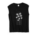 thumbnail image 4 of Pompotops Mode T-shirt Décontracté Sans Manches à Col Rond Imprimé Lettre pour Femmes Été, 4 of 4