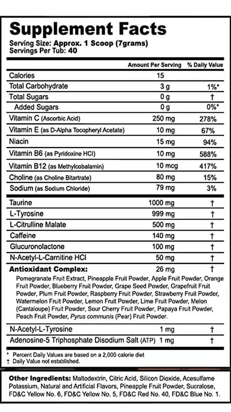 G Fuel Pac-Man Energy Supplement Powder, Cherry Lollipop Flavor, 30 Servings