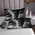 thumbnail image 3 of 3D Tornado Quilt Set Horror Disaster Pattern Bedspread Set Tornado Storm Lightning Quilts Cyclone Natural Disaster Theme Coverlet Set For Adult Boys Lightning Cyclone Bed Set, Queen, 3 of 5