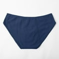 thumbnail image 4 of Daznico Womens Underwear - Women's Menstrual Panties 3 Layer Leakproof Menstrual Panties Panties for Girls Teens - Panties for Women,Color:Navy,Size:XL, 4 of 4