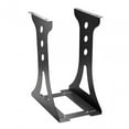 thumbnail image 2 of computer case holder,Adjustable Under Desk PC Mount Bracket Rack,CPU Holder Wall Mount computer case holder,PC Under Desk Mount steel Computer Stand,Hanging Mainframe Host Stand Tray black, 2 of 6