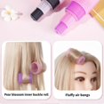 thumbnail image 2 of Self Grip Hair Rollers Set Heat Curling Multiple Sizes with Clips for All Hair Types Black, 2 of 4