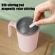 thumbnail image 5 of Pisexur Batería de cocina Taza de café con agitación magnética automática, taza giratoria para mezclar café, de acero inoxidable, ideal para el hogar, la oficina y vi para la cocina del hogar, 5 of 9