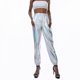 thumbnail image 1 of Gibobby pantalones cargo mujer Pantalones Fashion Club Mujer Streetwear Cool Shiny Causal Pants (Blanco, L), 1 of 5