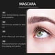thumbnail image 3 of Mascara for Older Women, Lengthening and Thickening Black Mascara, Waterproof & Sweatproof Long Lasting Non-smudged, Easy Removal, 3 of 5