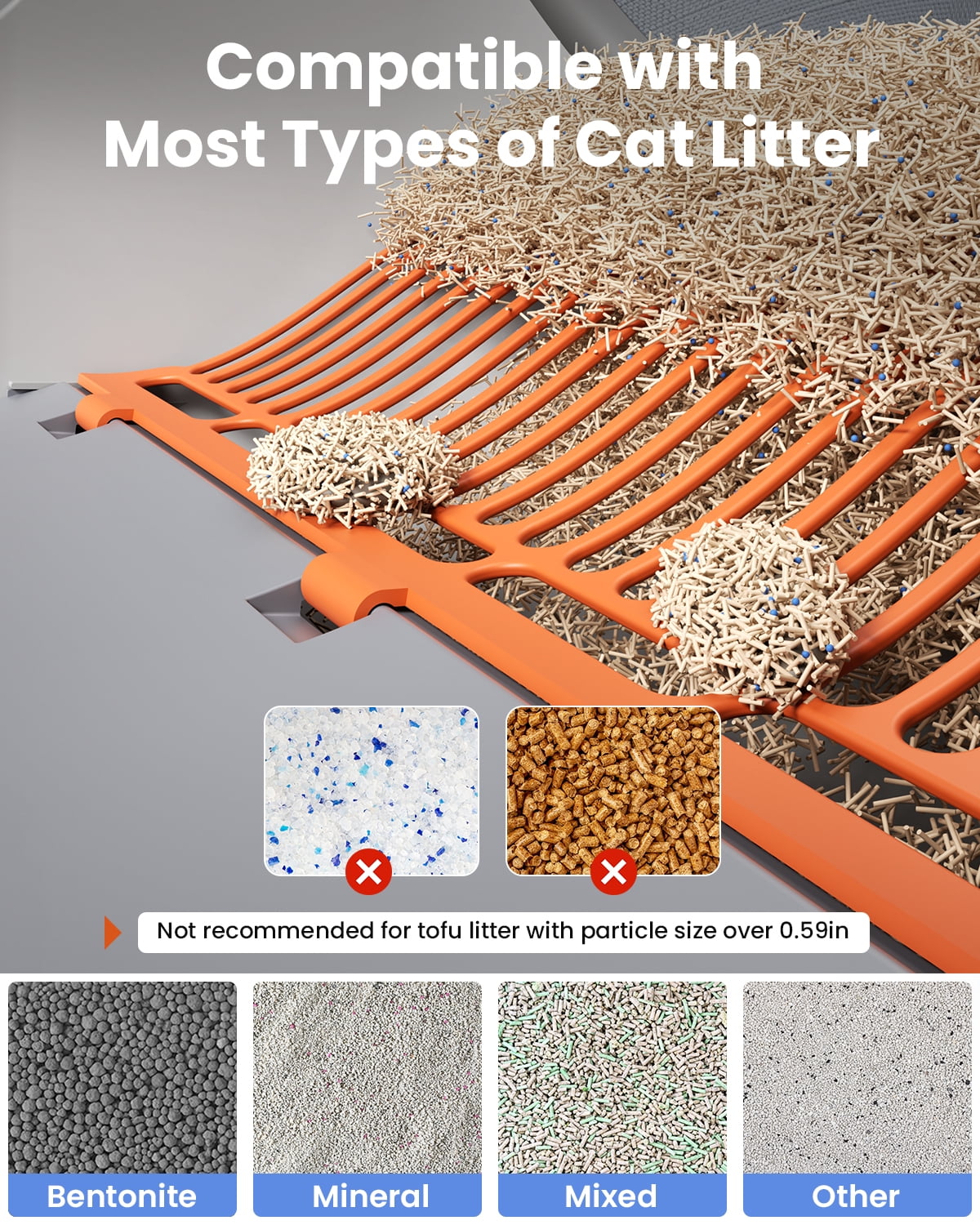 Self Cleaning Litter Box,  for Multi Cat, Odor Removal, Health Monitoring, Large Capacity Litter Box，App+ Panel Control，Ultra-Quiet Motor