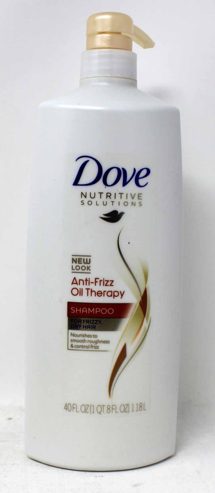 Dove Nutritive AntiFrizz Oil Therapy Shampoo 40 Ounces