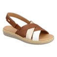 thumbnail image 2 of Sandalias Mujer Flexi Piel Cómodas Huaraches Ligeros cafe 24.5 Flexi 100224, 2 of 5