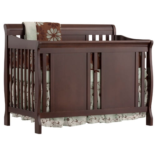 Verona 4 In 1 Convertible Crib Espresso Walmart Com Walmart Com