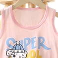 thumbnail image 6 of enyan Toddler Boy Summer Clothes Outfits Kids Cotton Short Sleeve Shirt Shorts Set Toddler Boys Clothes Pink,7-8 Years, 6 of 7