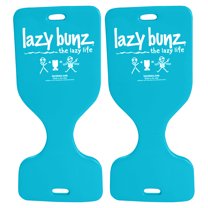 TRC Recreation 36 Inch Lazy Bunz Saddle Foam Floater, Teal (2 Pack)