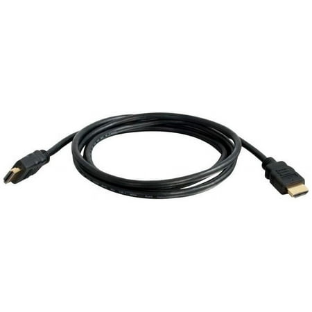 UPC: 0757120425007 | C2G 1.6ft High Speed HDMI® Cable with Ethernet for TVs  Laptops  and Chromebooks. (0.5m)