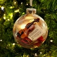 thumbnail image 2 of Christmas Tree Ornament Musical Note Acrylic Decoration With Satin Hanging Ribbon 1 pc, 2 of 6