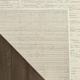 thumbnail image 6 of Nourison Hues Ribbed Indoor Area Rug Ivory Grey 5'3" x 7'3", 6 of 9